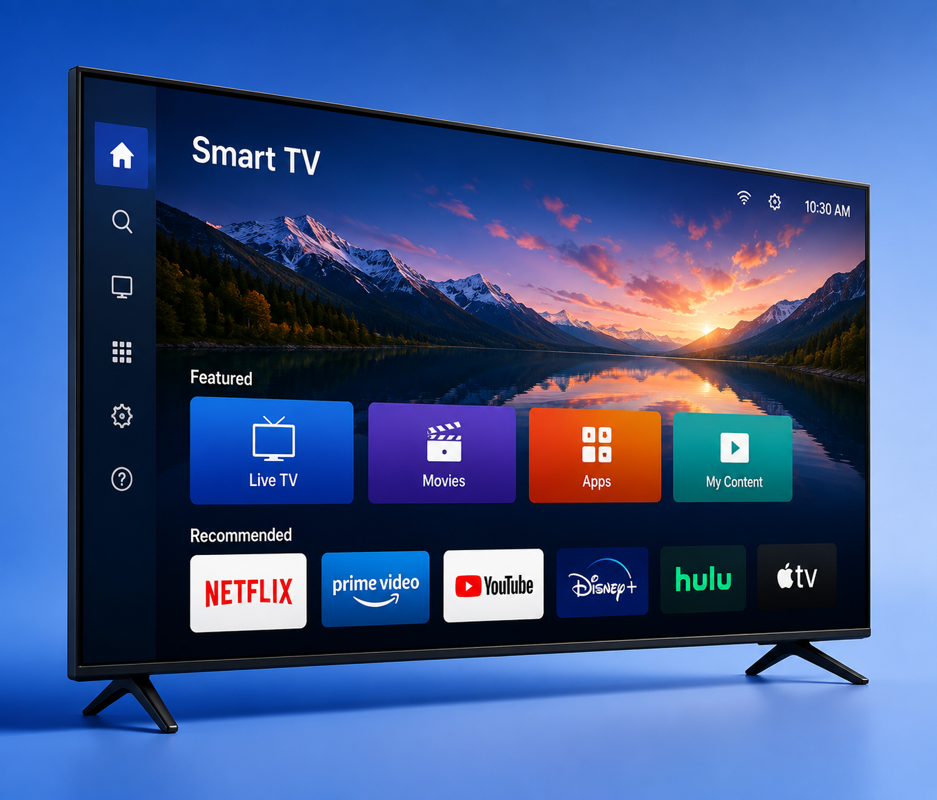 Smart TV setup